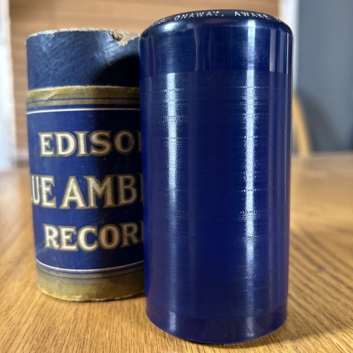 Edison cylinder record onaway - record,