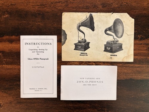 Antique edison opera - edison,